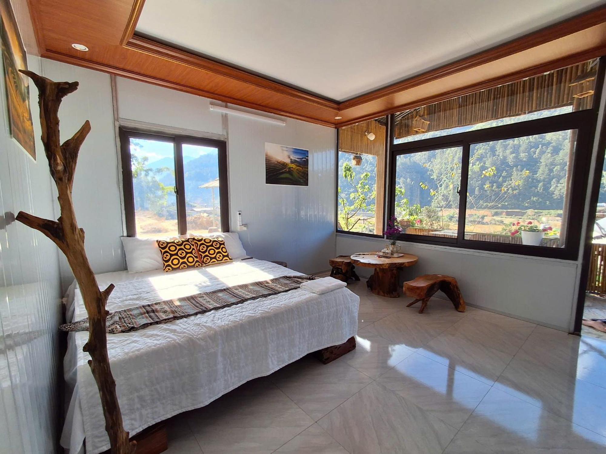 Mu Cang Homestay Lao San Chay Eksteriør billede